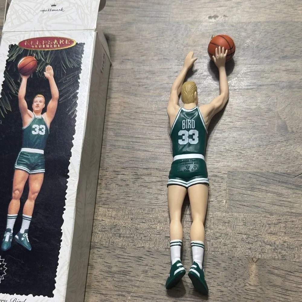 Hallmark Keepsake Ornament- Basketball Legend Larry Bird Hoop Stars Collection